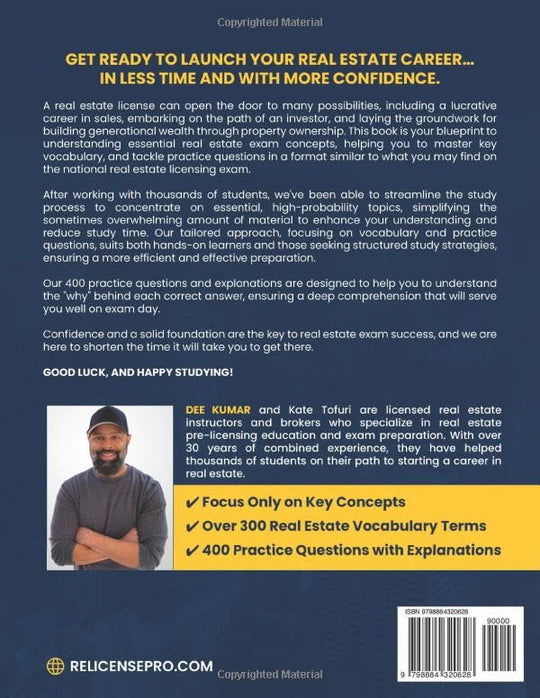 Real Estate Practice Exams & Vocabulary Review: National Edition